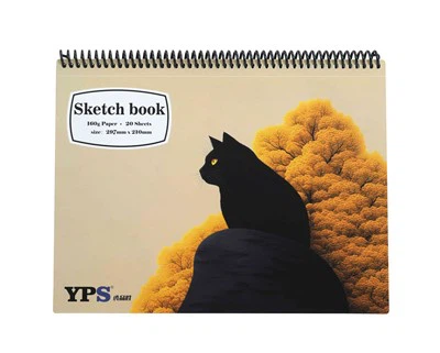 Mākslinieka skiču grāmata - 160G cietais spirāles skices spilventiņš